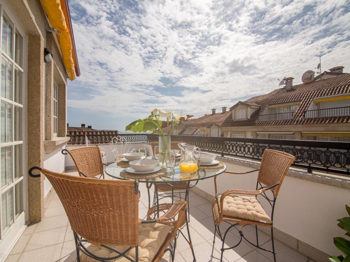 Desconectaengalicia Atico Vidal Rocha, Terraza Y Vistas Sanxenxo