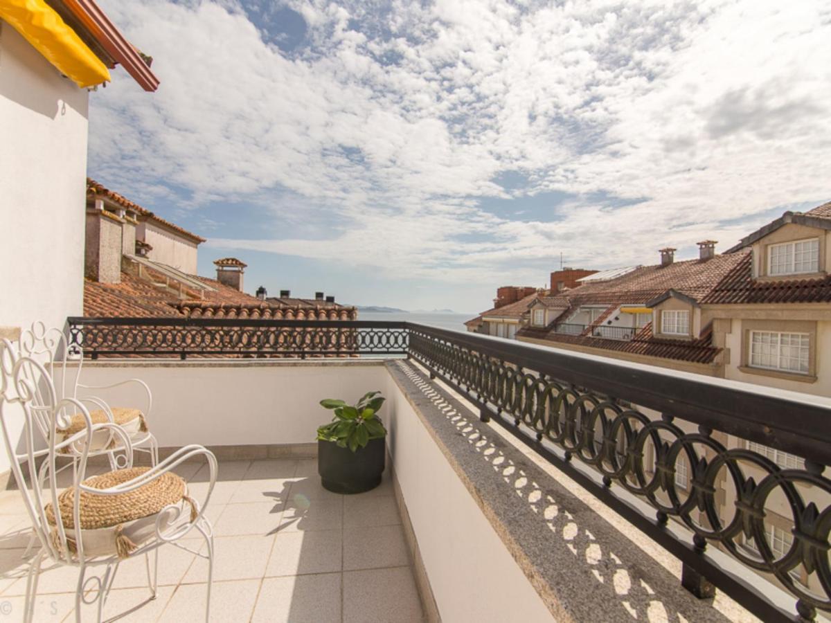 Desconectaengalicia Atico Vidal Rocha, Terraza Y Vistas Appartement Sanxenxo
